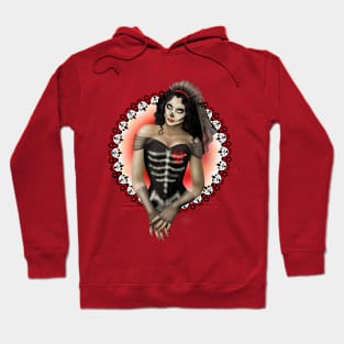 Sugar Skull Pinup Hoodie